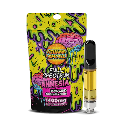 Iguana Smoke CBD Vape cartridge 510 threaded