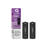 20mg Quadro 2.4k Replacement Pods - 2ml Blackcurrant Lemonade