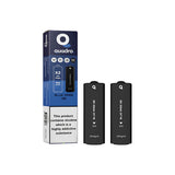 20mg Quadro 2.4k Replacement Pods - 2ml Blue Razz GB
