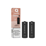 20mg Quadro 2.4k Replacement Pods - 2ml Peach Mango Ice