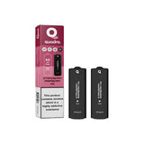 20mg Quadro 2.4k Replacement Pods - 2ml Strawberry Raspberry Ice