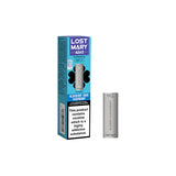 20mg Lost Mary 4in1 Prefilled Pods 1200 Puffs - 2 Pcs Blueberry Sour Raspberry