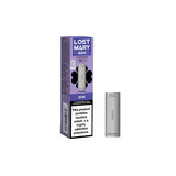 20mg Lost Mary 4in1 Prefilled Pods 1200 Puffs - 2 Pcs Grape