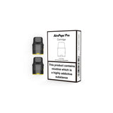 AirsPops By AIRSCREAM Replacement Pro Pod Cartridges 2PCS 2ml (No Coils Included) Default Title