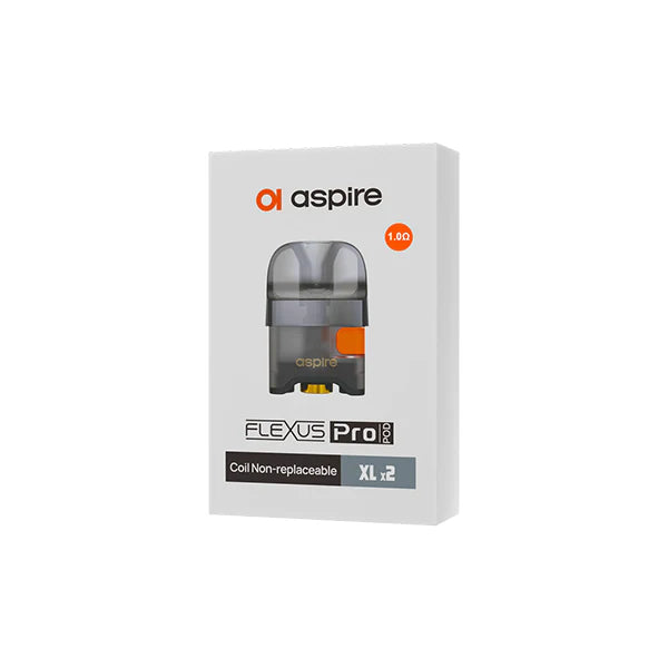 Aspire Flexus Pro Replacement Pods XL (0.6Ohm, 1.0Ohm) 1.0 Ohms