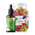Supreme CBD Oil 24000mg (100ml) & Large CBD Gummies Bundle