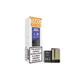 20mg Sikary Tako SP6000 Prefilled Pods 6000 Puffs Blueberry Raspberries