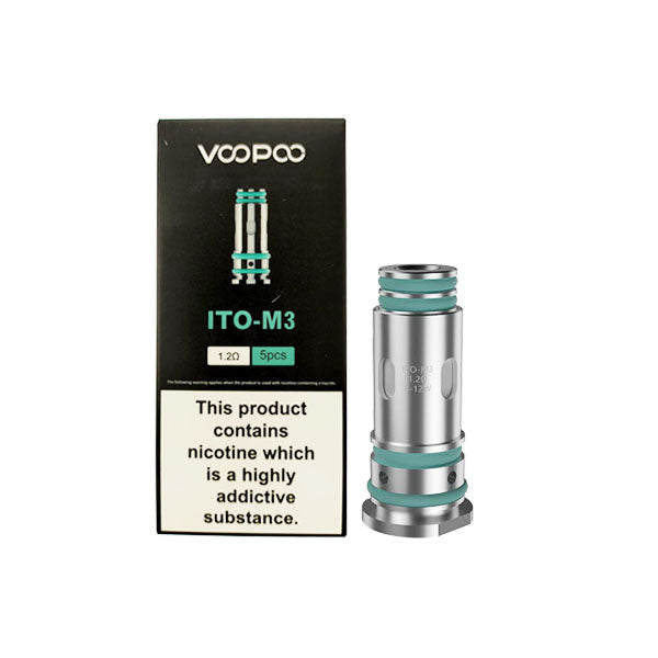 Voopoo ITO M Series Replacement Coils - 1.0Ω/1.2Ω/0.5Ω ITO M3 1.2Ω