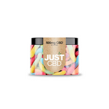 Just CBD 500mg Gummies - 132g Sour Worm Gummies