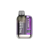 20mg SKE Crystal CL6000 Disposable Rechargeable Vape Kit 6000 Puffs Grape Splash