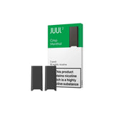 18mg JUUL 2 Prefilled Vape Pods 400 Puffs - 2 Pcs Crisp Menthol