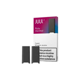 18mg JUUL 2 Prefilled Vape Pods 400 Puffs - 2 Pcs Ruby Menthol