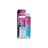 20mg Tick Tock Magic 8000 Prefilled Pod Kit 8000 Puffs Blue Razz Blast