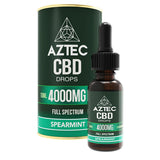 Aztec CBD Full Spectrum Hemp Oil 4000mg CBD 10ml Spearmint