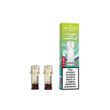 20mg SKE Crystal Plus Replacement Pods 1.1Ω 2ml 1200 Puffs - 2Pcs Cucumber Lime