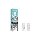 20mg SKE Crystal Pro Replacement Prefilled Pods 2ml 1200 Puffs - 2 Pcs Menthol