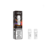 20mg SKE Crystal Pro Replacement Prefilled Pods 2ml 1200 Puffs - 2 Pcs Berry Ice