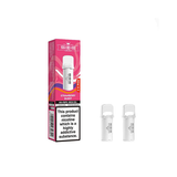 20mg SKE Crystal Pro Replacement Prefilled Pods 2ml 1200 Puffs - 2 Pcs Strawberry Burst