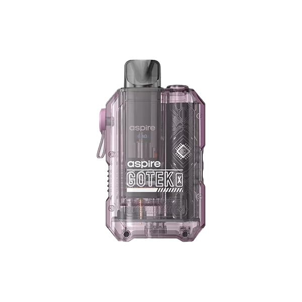 Aspire Gotek X Pod Vape Kit 16W Translucent Lavender