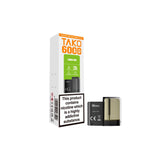 20mg Sikary Tako SP6000 Prefilled Pods 6000 Puffs Lemon Lime