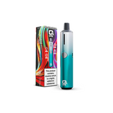 QOne Starter Pod-Based Vape Kit Tidal Blue