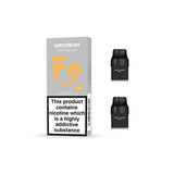 19mg AIRSCREAM Air Pre Filled Pods 1.2Ω 2ml 2Pcs ( Compatible With AirsPops Pro & AirEgg ) Freezy Orange
