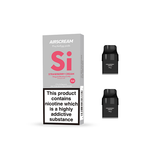 19mg AIRSCREAM Air Pre Filled Pods 1.2Ω 2ml 2Pcs ( Compatible With AirsPops Pro & AirEgg ) Strawberry Cream