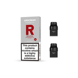 19mg AIRSCREAM Air Pre Filled Pods 1.2Ω 2ml 2Pcs ( Compatible With AirsPops Pro & AirEgg ) Red Apple