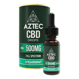 Aztec CBD Full Spectrum Hemp Oil 500mg CBD 10ml Spearmint