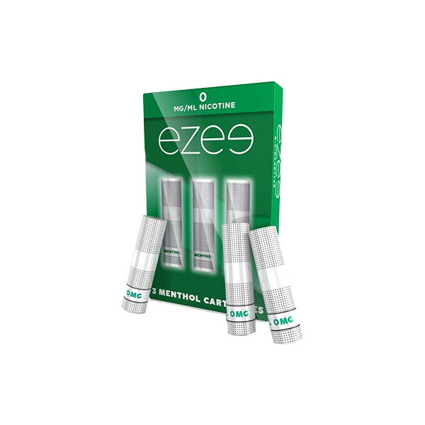0mg Ezee E-cigarette Cartridges Menthol 1050 Puffs Default Title