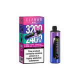 20mg Elf Bar 4 in 1 Pod Vape Kit 3200 Puffs Purple Edition