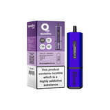 20mg Quadro 2.4K Pod Vape Kit 4 in 1 - 2400 Puffs Violet Series