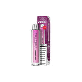 20mg Tick Tock Mini 2000 Prefilled Pod Kit 2000 Puffs Strawberry Cherry