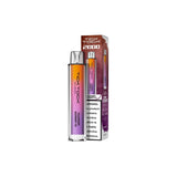 20mg Tick Tock Mini 2000 Prefilled Pod Kit 2000 Puffs Strawberry Raspberry Ice
