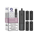 20mg Quadro 2.4K Pod Vape Kit 4 in 1 Black Series 2400 Puffs Fizzy Cherry