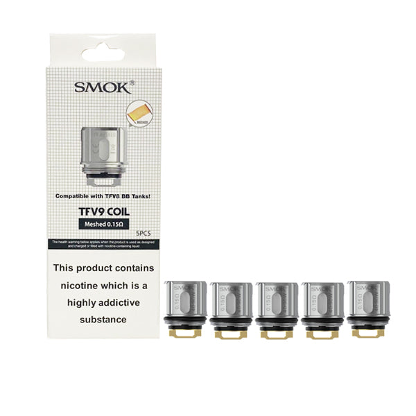 Smok TFV9 Replacement Mesh Coil 0.15ohms Default Title