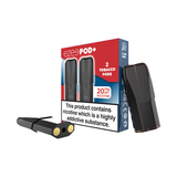 20mg Ezee POD+ Tobacco Replacement Prefilled Pod 2ml 1200 Puffs - 2 Pcs Default Title