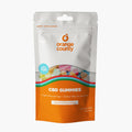 Packaging of Orange County CBD Gummies on a white background