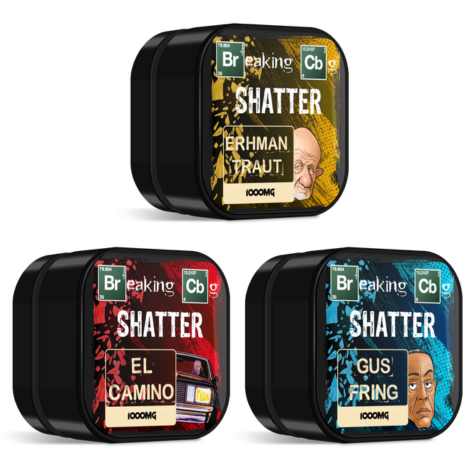 Breaking CBG Shatter 1g 99% Pure