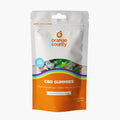 Packaging of Orange County CBD Gummies on a white background