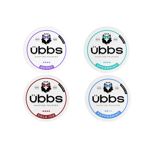 11mg Ubbs Strong Nicotine Pouches Bundle 40 Cans (40 Cans For The Price 30 Cans) Default Title