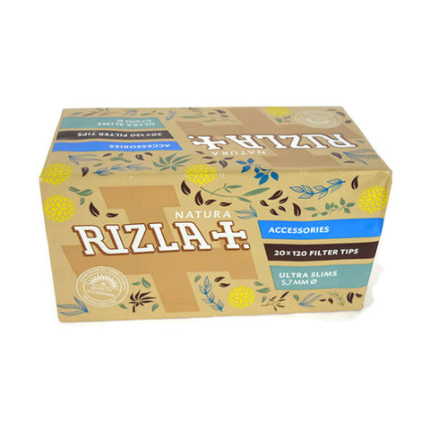 20 Pack 5.7mm Natura Rizla Ultra Slim Filter Tips Default Title