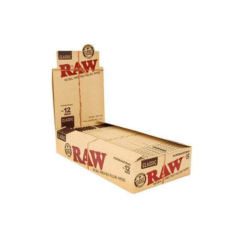 20 Raw Classic Supernatural 12 Inch Rolling Papers Default Title