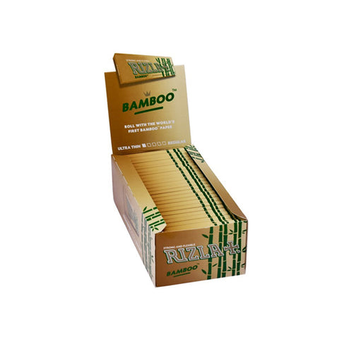 50 New Rizla Bamboo Ultra Thin Regular Rolling Papers Default Title