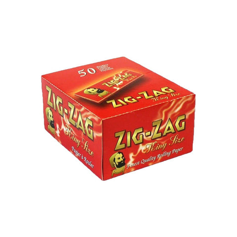 50 Zig-Zag Red King Size Rolling Papers Default Title
