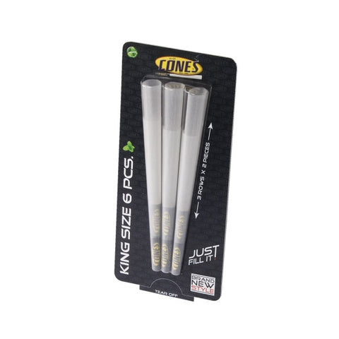 Cones King Size Pre-rolled 6 Pieces Blister Pack Default Title