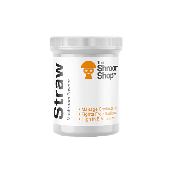 The Shroom Shop Straw Mushroom 90000mg Powder Default Title