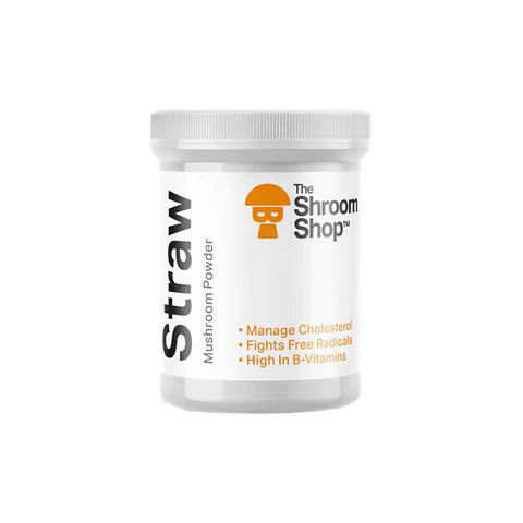 The Shroom Shop Straw Mushroom 90000mg Powder Default Title