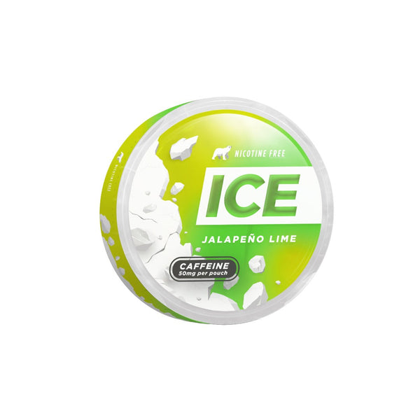 50mg Ice Range Jalapeno Lime Caffeine Pouches - 20 Pouches Default Title