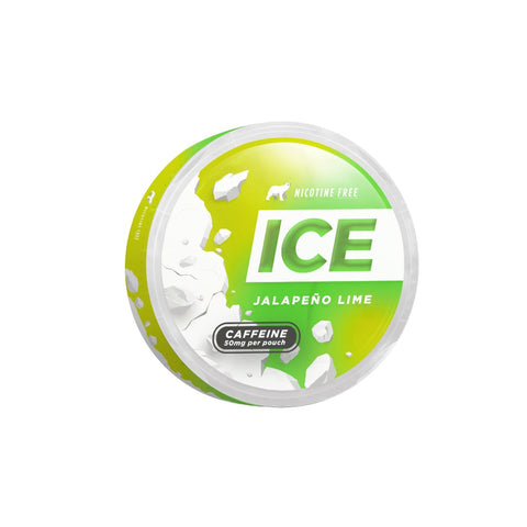 50mg Ice Range Jalapeno Lime Caffeine Pouches - 20 Pouches Default Title